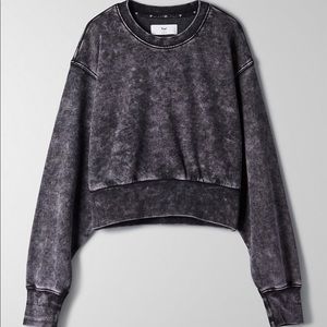 Tna Perkins Light Sweater in Pale Violet/Black